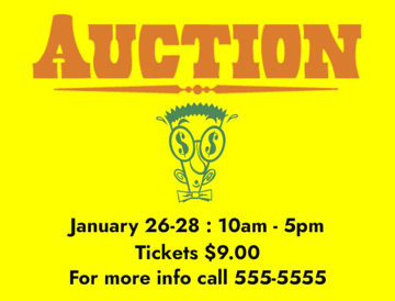 Picture of 18" x 24" - Yard Sign - Special Events - 03