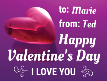 Picture of 18" x 24" - Yard Sign - Valentines Day - 05