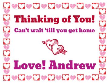 Picture of 18" x 24" - Yard Sign - Valentines Day - 08