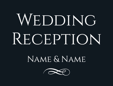 Picture of 18" x 24" - Yard Sign - Weddings - 04