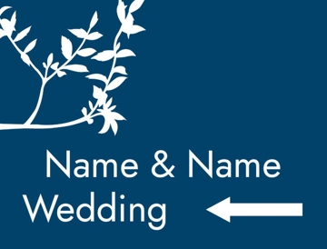 Picture of 18" x 24" - Yard Sign - Weddings - 06