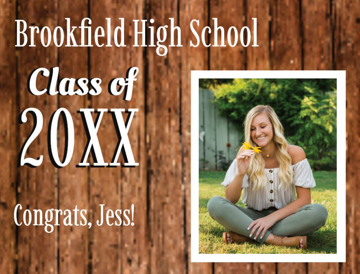 Picture of 18" x 24" - Yard Sign - Photo Signs - 127