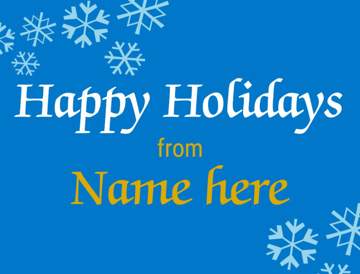 Picture of 18" x 24" - Yard Sign - Winter - 03
