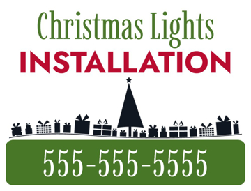 Picture of 18" x 24" - Yard Sign - Winter - 08