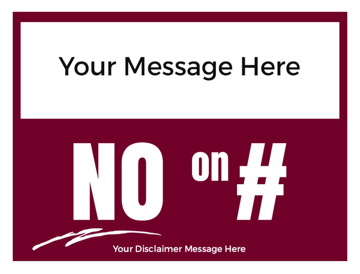 Picture of 18" x 24" - Yard Sign - Proposition - 03