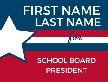 Picture of 18" x 24" - Yard Sign - School Board - 02