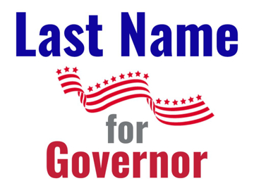 Picture of 18" x 24" - Yard Sign - State Campaign - 03