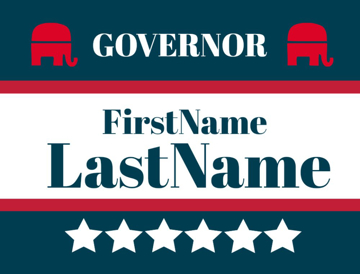 Picture of 18" x 24" - Yard Sign - State Campaign - 05