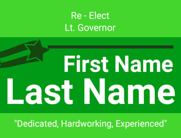 Picture of 18" x 24" - Yard Sign - State Campaign - 08
