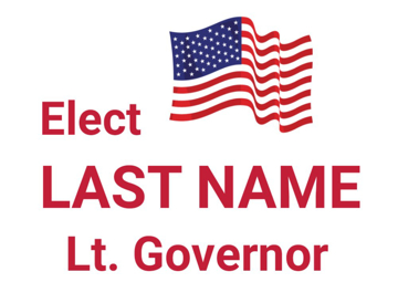 Picture of 18" x 24" - Yard Sign - State Campaign - 10