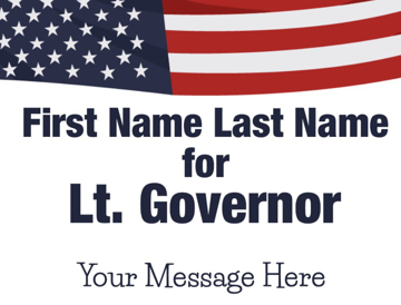 Picture of 18" x 24" - Yard Sign - State Campaign - 14