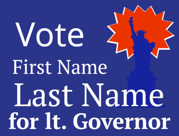 Picture of 18" x 24" - Yard Sign - State Campaign - 15