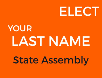 Picture of 18" x 24" - Yard Sign - State Campaign - 16