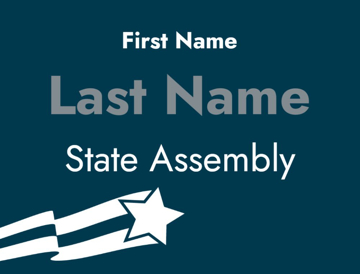 Picture of 18" x 24" - Yard Sign - State Campaign - 17