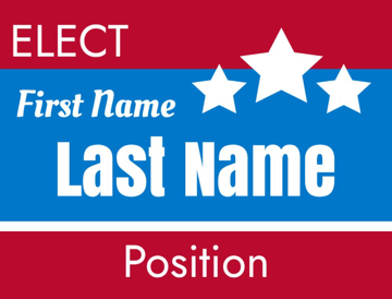 Picture of 18" x 24" - Yard Sign - State Campaign - 24