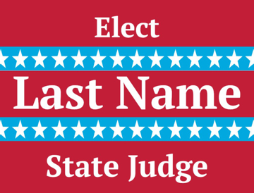 Picture of 18" x 24" - Yard Sign - State Campaign - 31