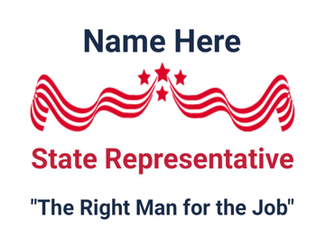 Picture of 18" x 24" - Yard Sign - State Campaign - 49