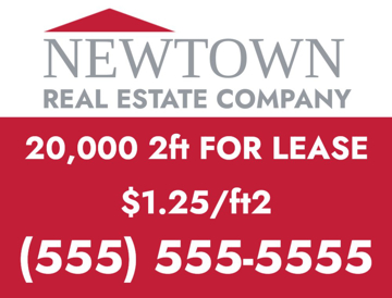 Picture of 18" x 24" - Yard Sign - Real Estate Company - 21