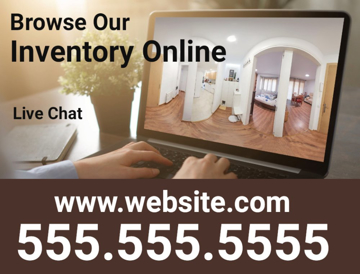 Picture of 18" x 24" - Yard Sign - Virtual Real Estate Tour - 08