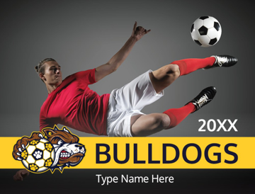Picture of 18" x 24" - Yard Sign - Soccer - 06