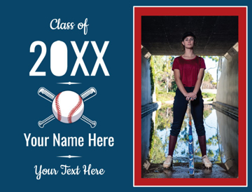 Picture of 18" x 24" - Yard Sign - Softball - 04