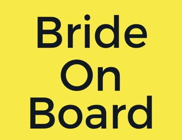 Picture of 9" x 12" - Yard Sign - Weddings - 01