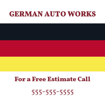 Picture of 24" x 24" - Yard Sign - Automotive - 05