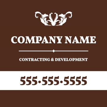 Picture of 24" x 24" - Yard Sign - Builders & Developers - 05