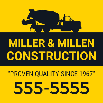 Picture of 24" x 24" - Yard Sign - Builders & Developers - 07