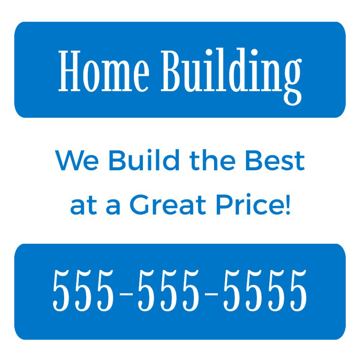 Picture of 24" x 24" - Yard Sign - Builders & Developers - 08
