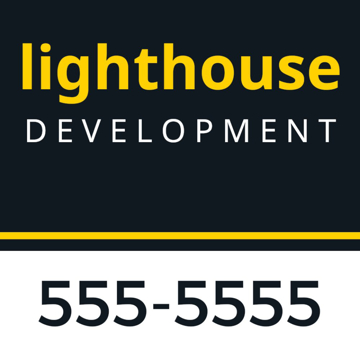 Picture of 24" x 24" - Yard Sign - Builders & Developers - 09