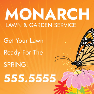 Picture of 24" x 24" - Yard Sign - Lawn Care - 05