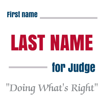 Picture of 24" x 24" - Yard Sign - Campaign - 01