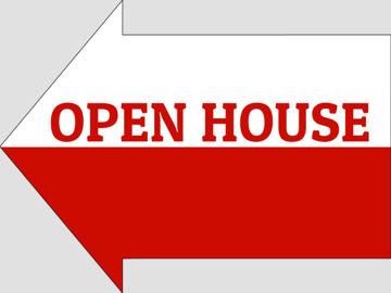 Picture of 16.75" x 22.75" - Yard Sign - Arrow Shaped - 44