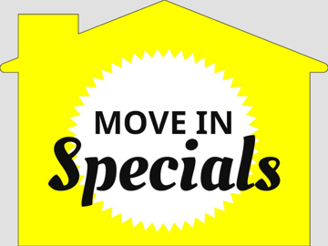 Picture of 17" x 20" - Yard Sign - House Shaped - 07