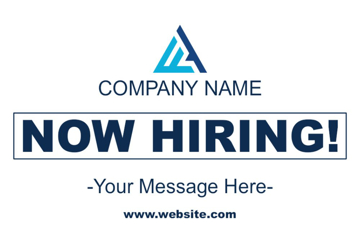 Picture of 12" x 18" - Car Magnet - Now Hiring - 08
