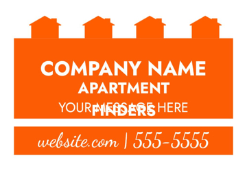 Picture of 12" x 18" - Car Magnet - Property Management - 05