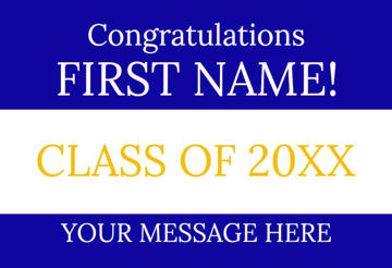 Picture of 12" x 18" - Car Magnet - Graduation - 01