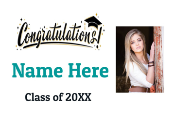 Picture of 12" x 18" - Car Magnet - Graduation - 06