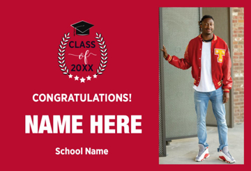 Picture of 12" x 18" - Car Magnet - Graduation - 08