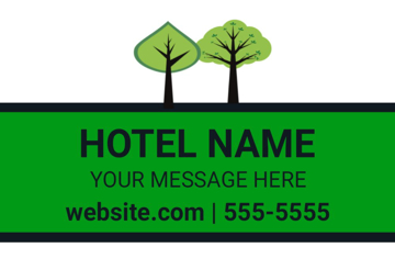 Picture of 12" x 18" - Car Magnet - Hospitality - 02