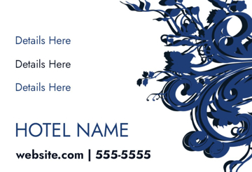 Picture of 12" x 18" - Car Magnet - Hospitality - 08