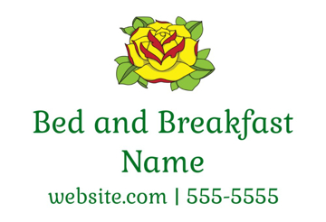 Picture of 12" x 18" - Car Magnet - Hospitality - 10