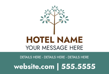 Picture of 12" x 18" - Car Magnet - Hospitality - 11
