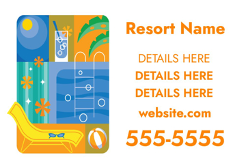 Picture of 12" x 18" - Car Magnet - Hospitality - 16