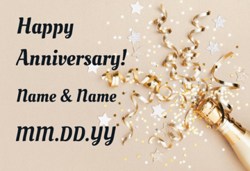 Picture of 12" x 18" - Anniversary - 01