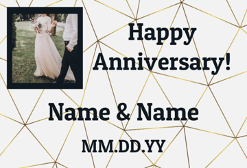 Picture of 12" x 18" - Anniversary - 02