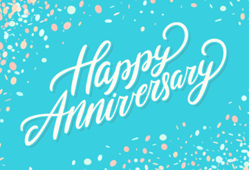 Picture of 12" x 18" - Anniversary - 06