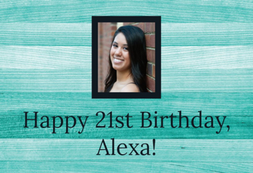 Picture of 12" x 18" - Car Magnet - Birthday - 07