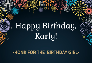Picture of 12" x 18" - Car Magnet - Birthday - 08